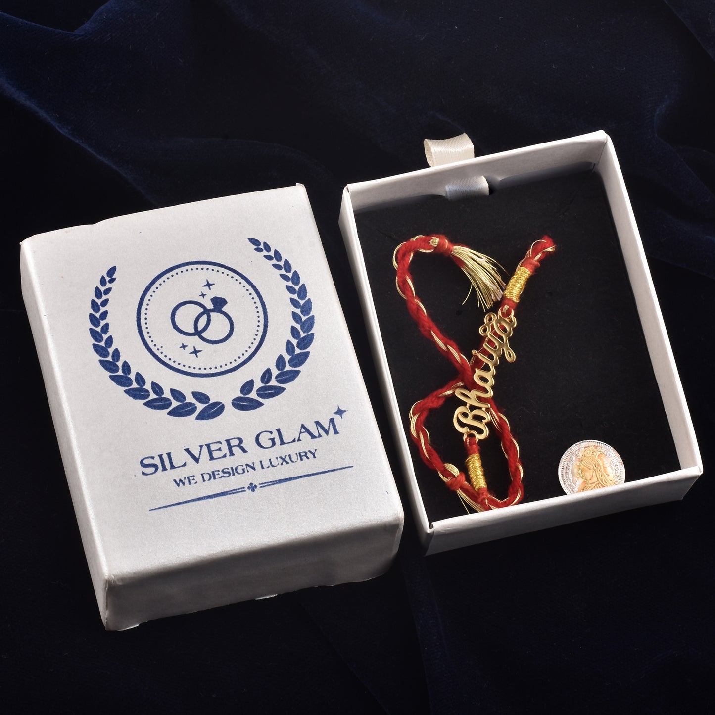 Pure Silver Bhaiya Rakhi