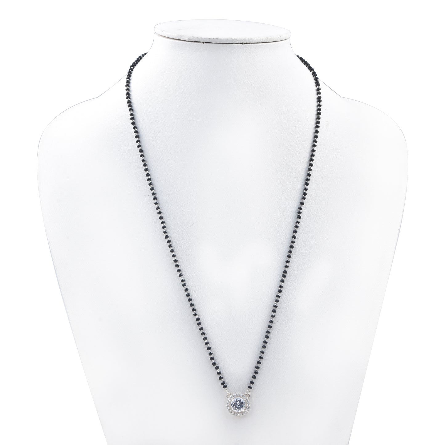 Silver Drizzle Drop Mangalsutra