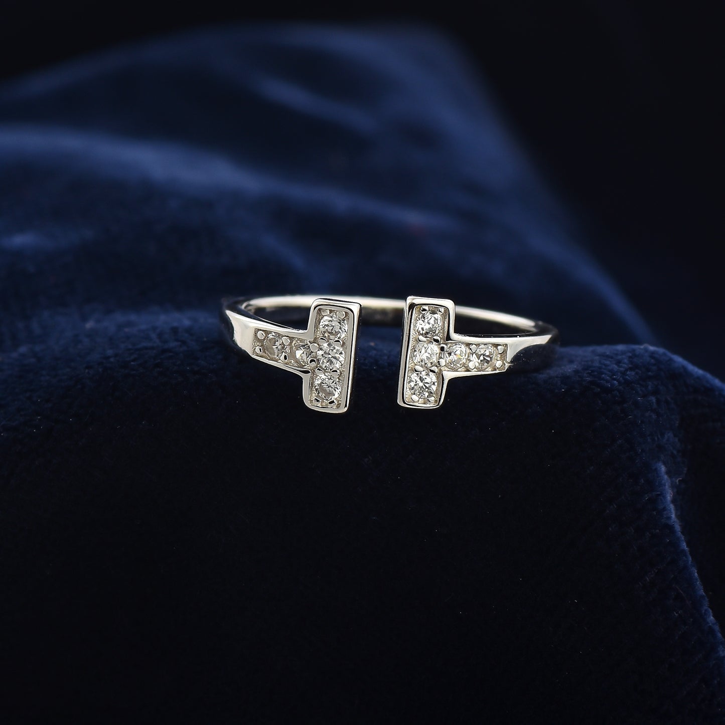 Silver Charm Set Ring & Tops