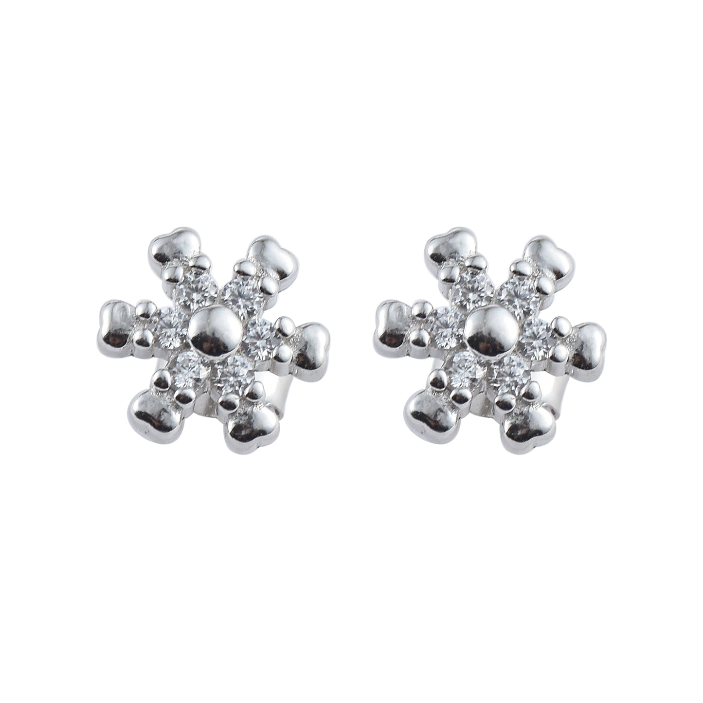 Silver Heart Ring & Tops Set