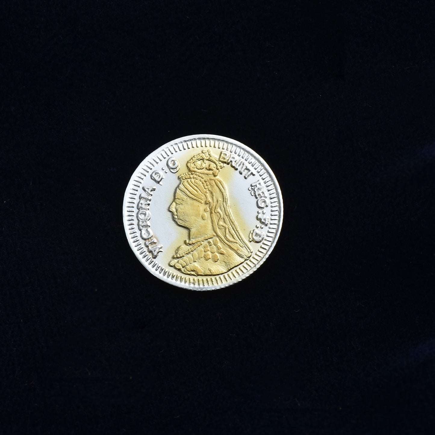 Silver Luxe Gold-Plated Coin