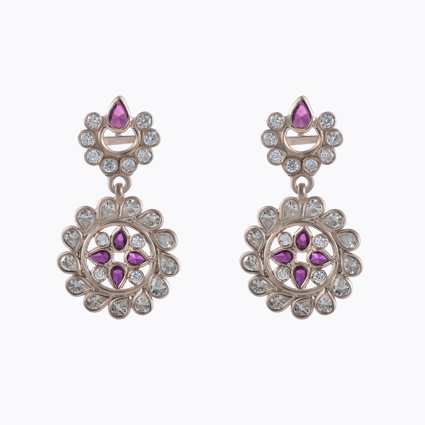 Silver Twilight Gleam Earrings