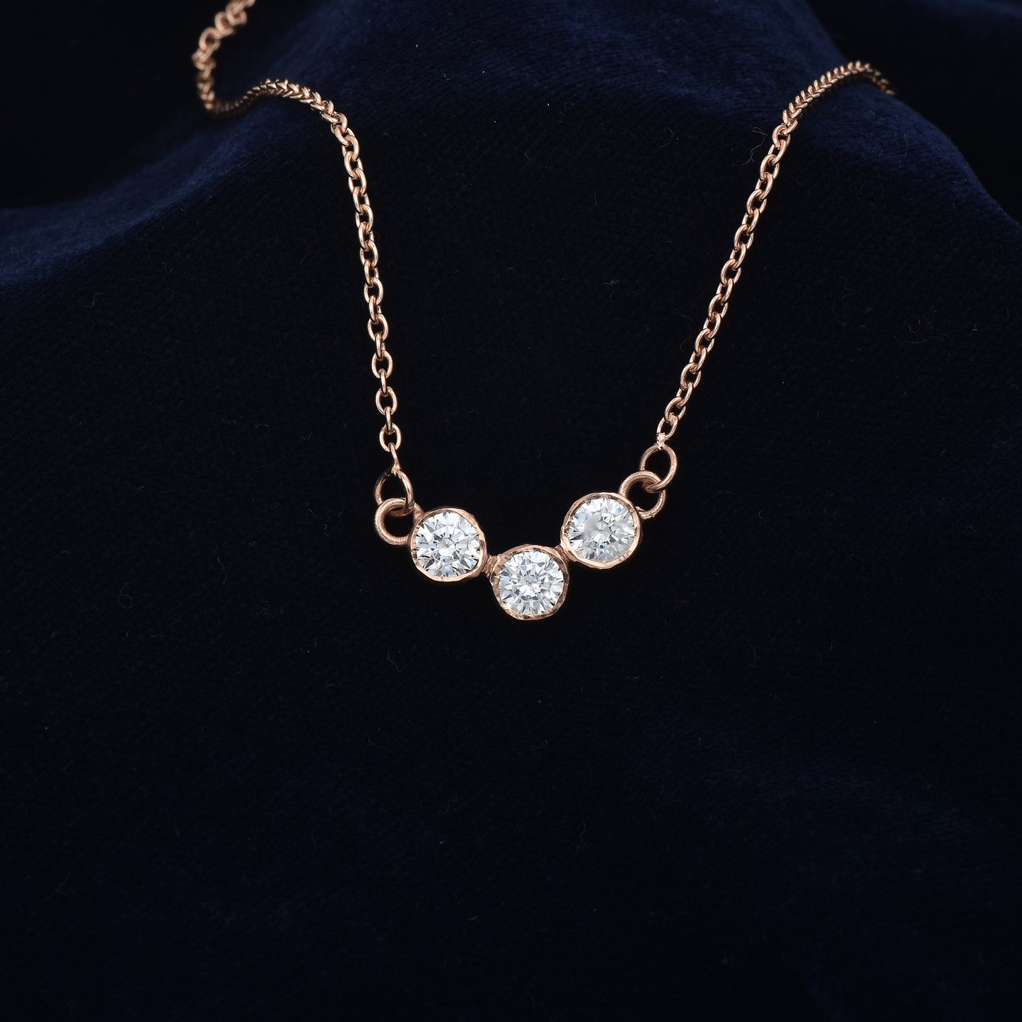 Rose Gold Elegance in 925 Silver: Timeless Glow