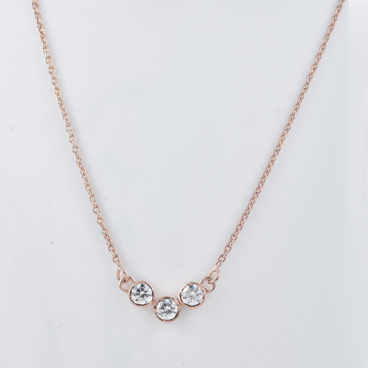 Rose Gold Elegance in 925 Silver: Timeless Glow