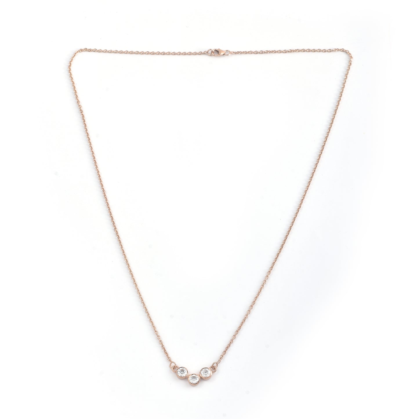 Rose Gold Elegance in 925 Silver: Timeless Glow