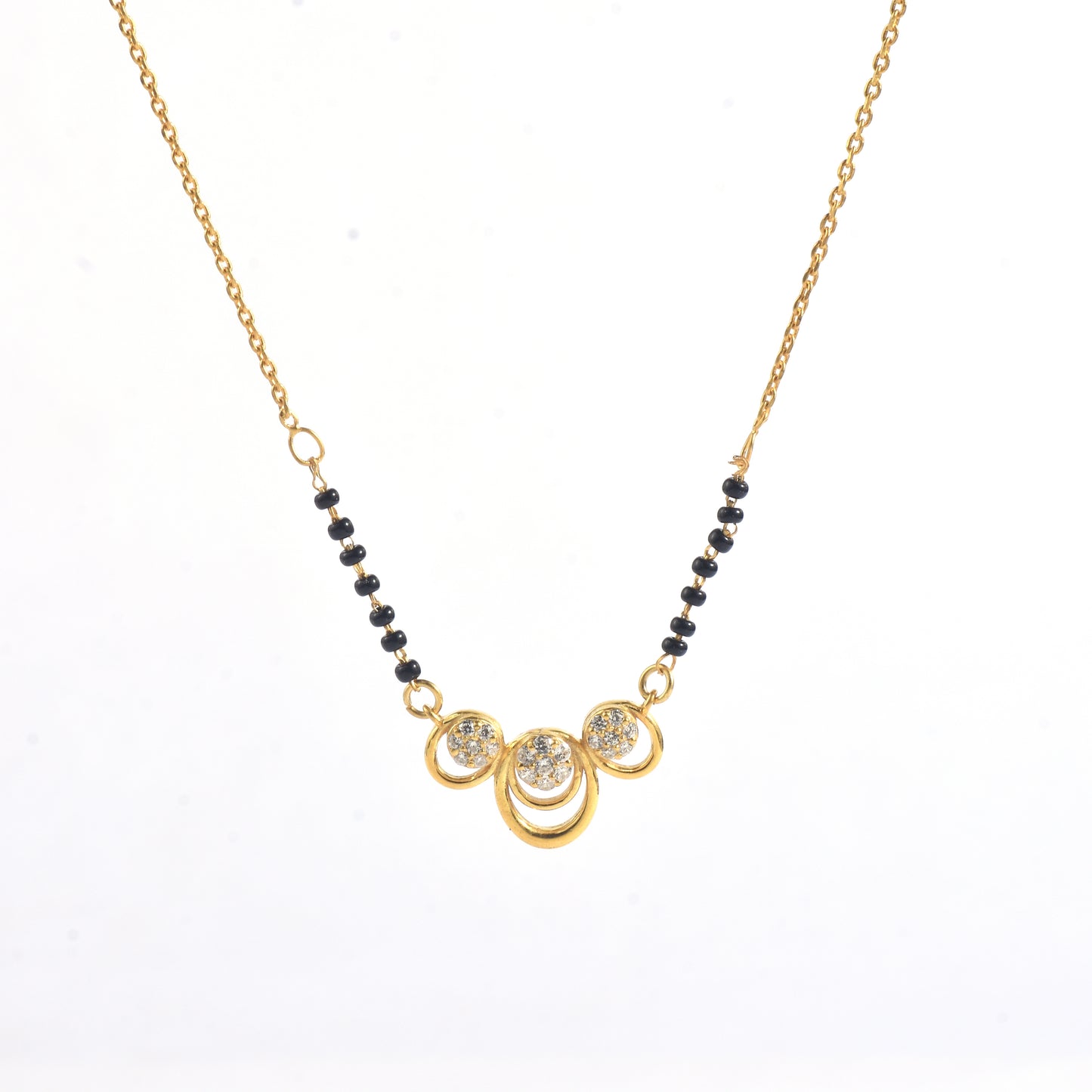 925 Silver Gold-Plated Mangalsutra