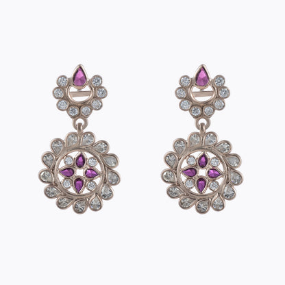 Silver Twilight Gleam Earrings