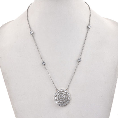 Silver Heartline Necklace